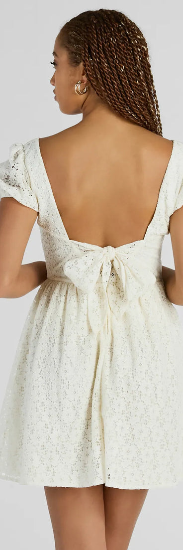 tori black lace scallop hem crochet skater dress Lulus | Dresses | Lust Or Love Black Embroidered Lace Long Sleeve Dress
