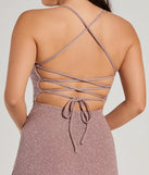 Own every entrance in the Glam Upgrade Lace-Up Bodycon Glitter Midi Dress, a taupe party dress perfect for milestone birthdays and grad parties, or dancing through summer nights and unforgettable bachelorette celebrations.
