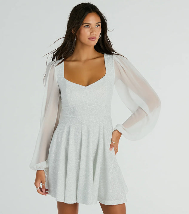 Captivate In Glitter Party Dress | Windsor Captivate In Glitter Party Dress | Windsor