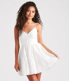Feel confident and photo-ready in the Love Letters Floral Chiffon Skater Dress, a 0 graduation dress perfect for 2025 ceremonies and parties.