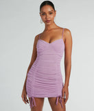 The Much Love Sweetheart Swiss Dot Mesh Mini Dress is a mini dress that will make a statement with its short hemline and on-trend details to have you ready for any event!