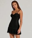 The Tempting Allure Sweetheart A-Line Lace Mini Dress is a mini dress that will make a statement with its short hemline and on-trend details to have you ready for any event!