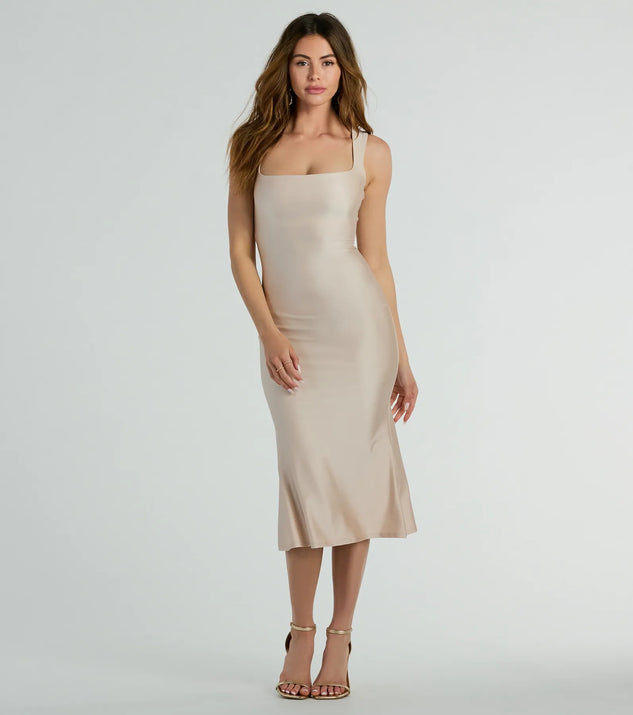 [NOTHING WRITTEN] Vello sleeveless midi dress ☆関税込☆ Iconic Presence Sleeveless Midi Dress | Windsor