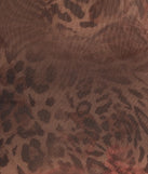 Revamp your 2025 wardrobe with this chic addition, the Fierce Allure Leopard Print Mesh Maxi Dress in leopard print, perfect for elevating your style in the new year.