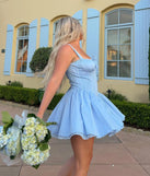 So Darling Woven Drop-Waist Skater Dress