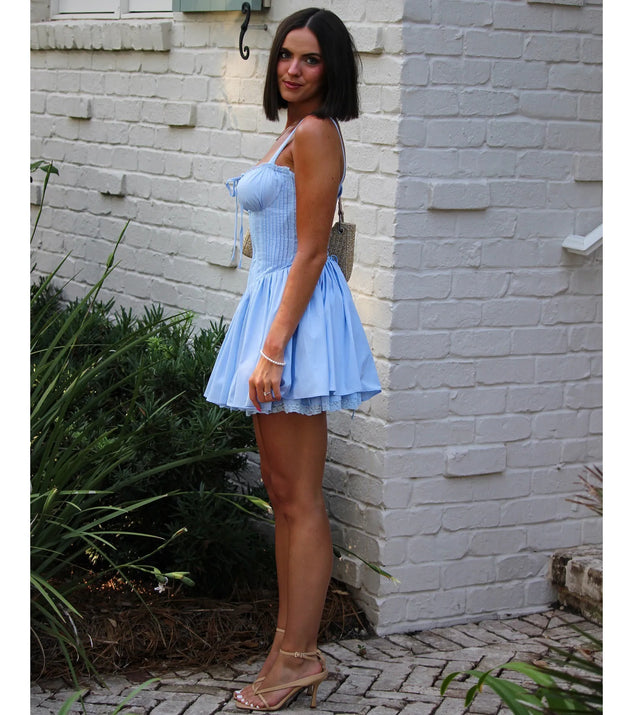 So Darling Woven Drop-Waist Skater Dress | Windsor