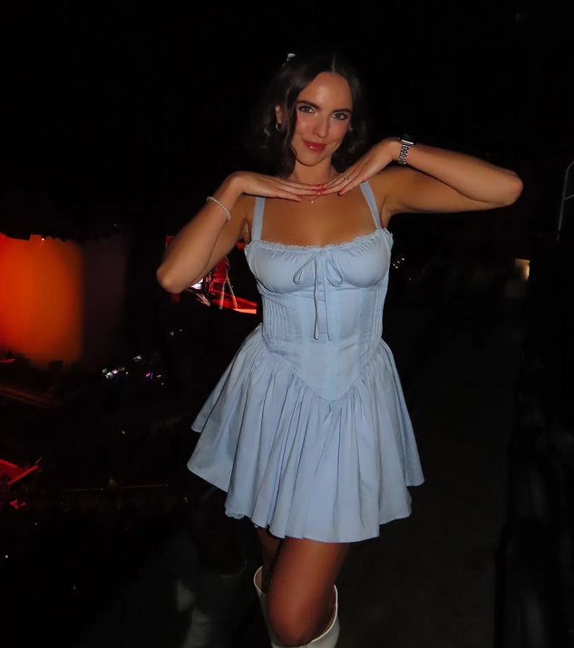 So Darling Woven Drop-Waist Skater Dress | Windsor
