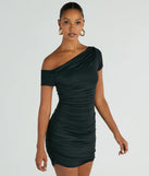 The Love The Feeling Short Sleeve Bodycon Mini Dress is a mini dress that will make a statement with its short hemline and on-trend details to have you ready for any event!