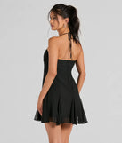 The Sincerely Chic Pleated Chiffon A-Line Mini Dress is a mini dress that will make a statement with its short hemline and on-trend details to have you ready for any event!