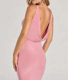 Feel instantly put-together in the Major View Low Back Bodycon Midi Dress in pink, a summer wedding guest dress designed for confident style and all-out celebration.