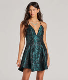 The Capture Hearts V-Neck Embroidered Skater Dress is a mini dress that will make a statement with its short hemline and on-trend details to have you ready for any event!