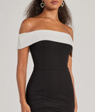 Revamp your 2025 wardrobe with this chic addition, the Enticing Sultry Off-The-Shoulder Mermaid Midi Dress in black, perfect for elevating your style in the new year.