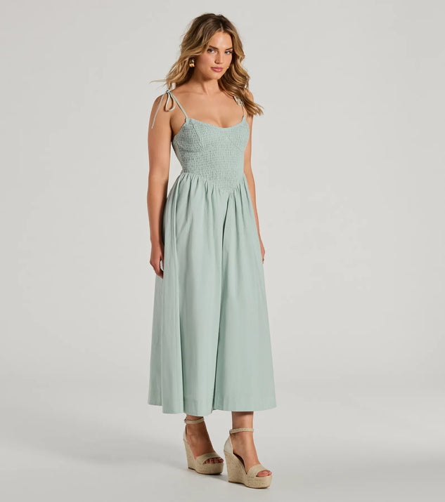 ★OROTON★Poplin Sundress★Mint Leaf Poplin Sundress - Mint Leaf | Oroton