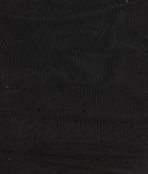 Revamp your 2025 wardrobe with this chic addition, the Alluring Shine Rhinestone Mesh Long Sleeve Mini Dress in black, perfect for elevating your style in the new year.