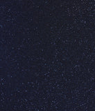 Revamp your 2025 wardrobe with this chic addition, the Iconic Glimmer Glitter High Slit Midi Dress in navy, perfect for elevating your style in the new year.