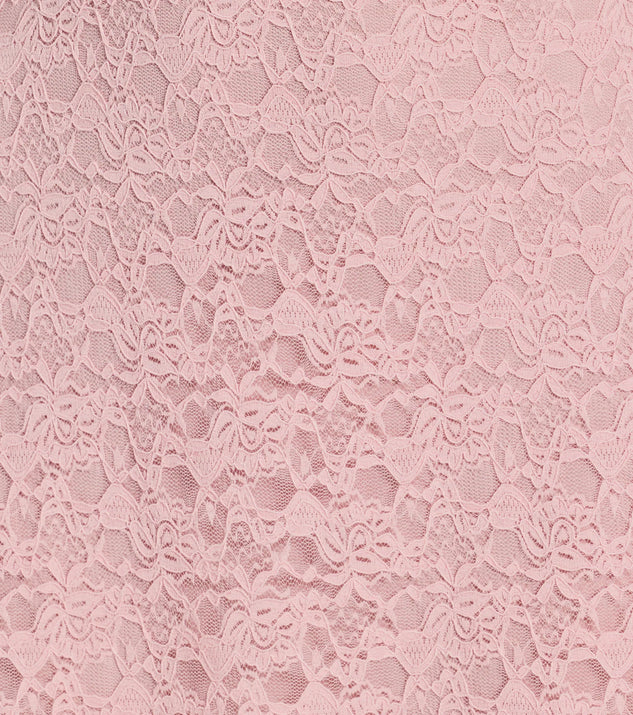 Ray Of Romance A-Line Lace Mini Dress | Windsor