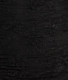 Revamp your 2025 wardrobe with this chic addition, the Here To Allure Sheer Lace Long Sleeve Mini Dress in black, perfect for elevating your style in the new year.
