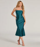 The Endlessly Sleek Sleeveless Knit Midi Dress is a hunter green holiday dress with a festive style, crafted from luxe fabrics and with unique design accents, a perfect pick as your holiday party dress.