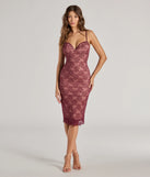 With its mid-calf hem and popular flattering fit, the Floral Enchantment Sleeveless Lace Midi Dress in burgundy nails the balance of trend and ease, redefining go-to midi dresses for any occasion.