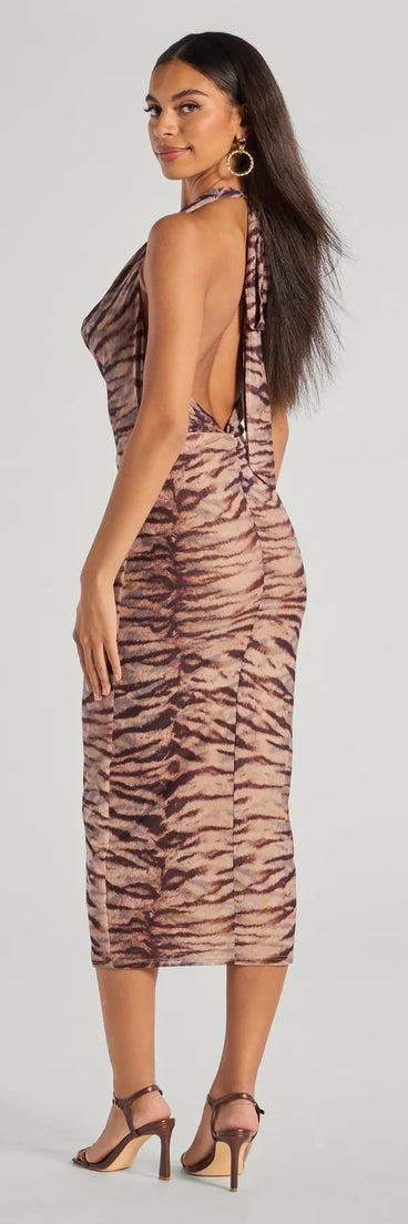 princess polly baby blue dress Sultry And Sassy Zebra Print Halter Midi Dress princess polly baby blue dress Sultry And Sassy Zebra Print Halter Midi Dress