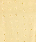 Make a bold statement in the Sunny Tones Smocked Eyelet Skater Dress in yellow, the perfect spring dress for weddings, cocktail hours, nights out, and/or seasonal celebrations.