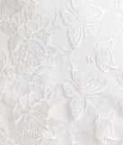 Own every entrance in the Enchanting Impression Butterfly Lace-Up Skater Dress, a white party dress perfect for milestone birthdays and grad parties, or dancing through summer nights and unforgettable bachelorette celebrations.
