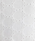 Shine with confidence, elegance, and standout style in the Sweetest Style Lace-Up Eyelet Skater Dress—a white graduation dress designed with a fresh silhouette and the latest trends.