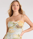 With its mid-calf hem and popular flattering fit, the Remarkable Entrance Floral Bodycon Midi Dress in sage green nails the balance of trend and ease, redefining go-to midi dresses for any occasion.