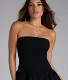 Soak up the season in the Cutie Vibes Eyelet Drop Waist Skater Dress, a black sundress styled for easy days, outdoor plans, and everything in between.