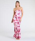 Soak up the season in the Ready To Bloom Strapless Lace-Up Floral Maxi Dress, a white sundress styled for easy days, outdoor plans, and everything in between.