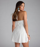 Soak up the season in the Sweet Vibes Eyelet Skater Dress, a white sundress styled for easy days, outdoor plans, and everything in between.