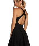 Making Mesh Moves Skater Dress