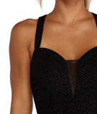 Making Mesh Moves Skater Dress