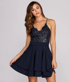 Graced In Lace Skater Dress