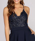 Graced In Lace Skater Dress