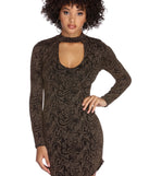 Extravagant Glitter Mini Dress