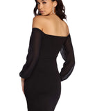 Shook In Chiffon Dress