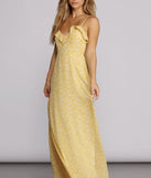Daisy Darling Ruffled Maxi Dress