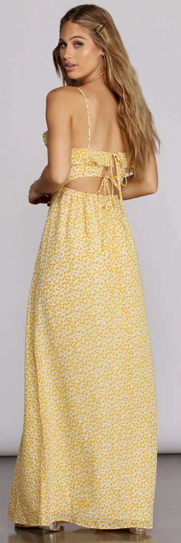 Daisy Darling Ruffled Maxi Dress