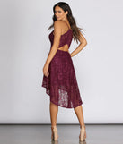 Glimmer And Shimmer Lace Skater Dress