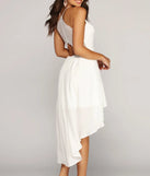 Send Me An Angel High Low Dress