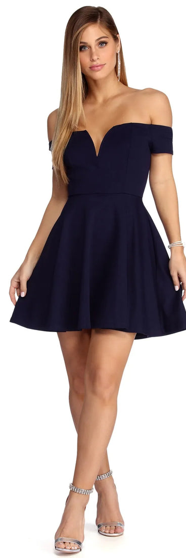 Sweet Charm Skater Dress