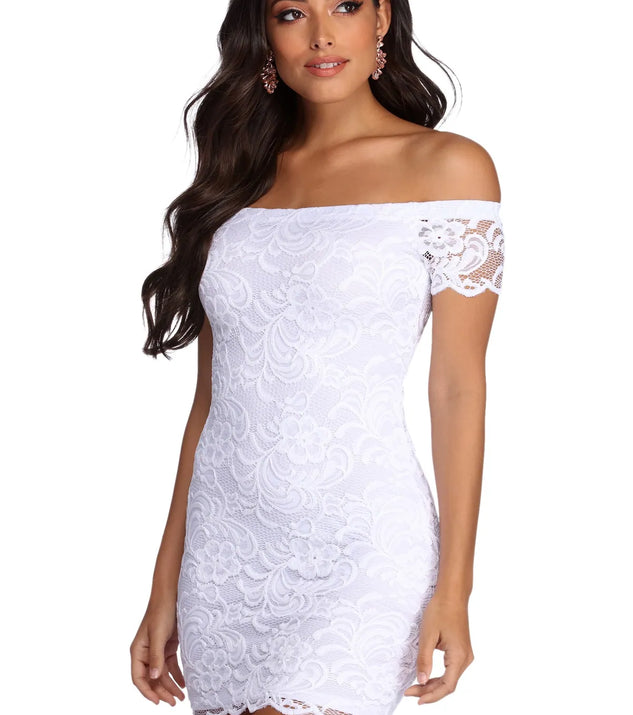 Lace Darling Mini Dress