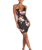 Blossom With Beauty Bodycon Dress