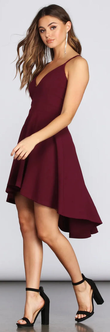 Perfect Look High Low Dress