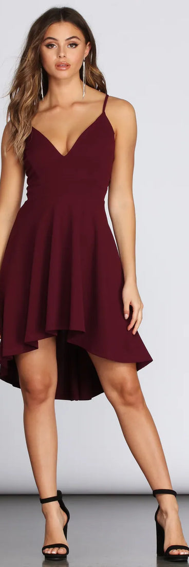 Perfect Look High Low Dress