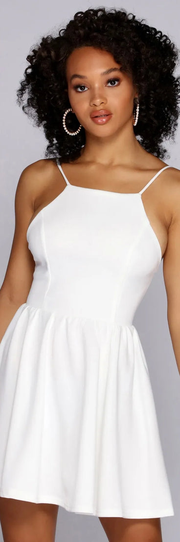 Give It A Whirl Mini Dress