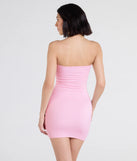 Soak up the season in the Head-Turning Flirt Bodycon Mini Dress, a pink sundress styled for easy days, outdoor plans, and everything in between.