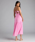Breezy Fave High Slit Maxi Dress