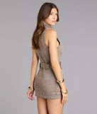 Everyday Cute And Cool Denim Mini Dress